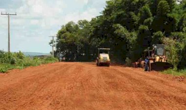 Prefeitura de Jataí realiza pavimentação na JTI 101