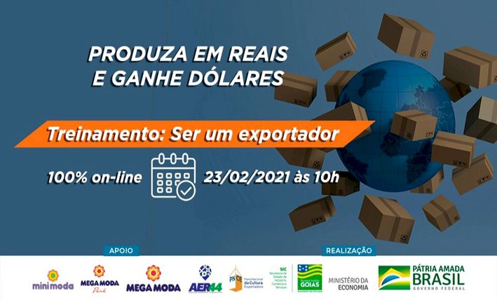 Governo oferece treinamento on-line para empresários aprenderem a exportar