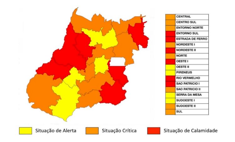 Estado divulga mapa com regiões críticas e padroniza medidas