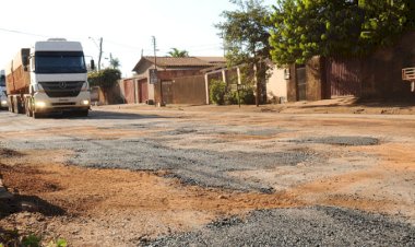 Tapa-Buracos: Prefeitura de Jataí realiza operação na BR-158