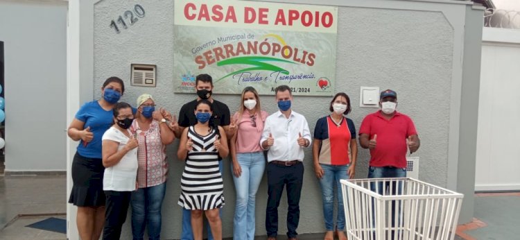 SERRANÓPOLIS: Prefeito e comitiva visitam Casa de Apoio em Barretos
