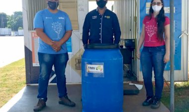 ECOENEL INICIA COLETA DE ÓLEO DE COZINHA