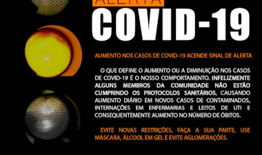Aumento nos casos de Covid-19 acende sinal de alerta