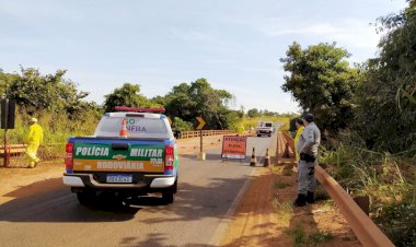 Deputado Zé Mário articula melhorias para a ponte na GO-184, entre Aporé e Serranópolis