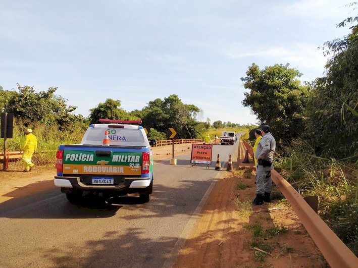 Deputado Zé Mário articula melhorias para a ponte na GO-184, entre Aporé e Serranópolis