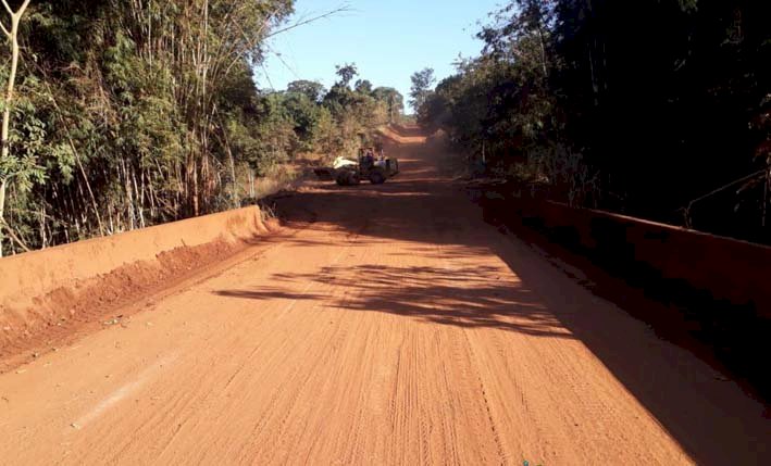 Prefeitura de Jataí intensifica  trabalhos em estradas rurais