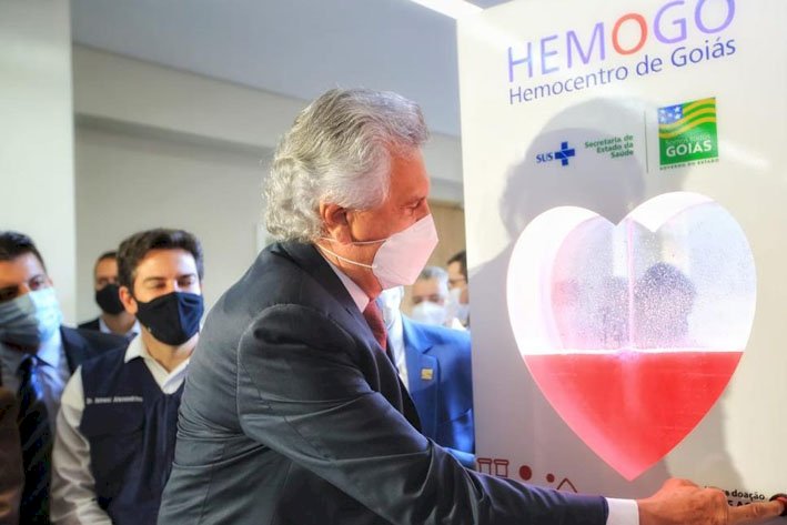 Hemocentro de Goiás: Governador inaugura a reforma e ampliação