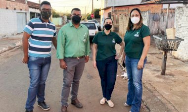 Regularização Fundiária: Setor José Bento recebe equipe da Habitação