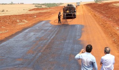 Infraestrutura: Estrada da Engopa recebe pavimentação asfáltica