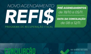 REFIS e Semana Nacional de Conciliação 2021