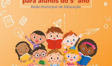EDUCAÇÃO: Alunos do 5° ano receberão livros de reforço