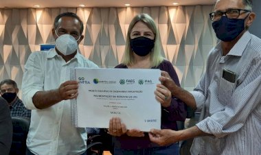 INFRAESTRUTURA: Prefeita de Perolândia, Grete Elisa participa de encontro em Mineiros