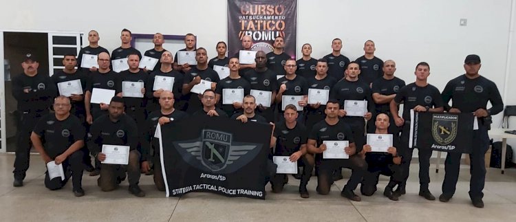 Agentes da Guarda Municipal de Jataí participaram de um curso de Patrulhamento Tático – ROMU