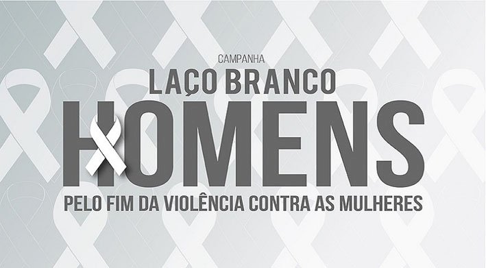 Projeto institui o Mês do Laço Branco – Homens pelo Fim da Violência contra a Mulher