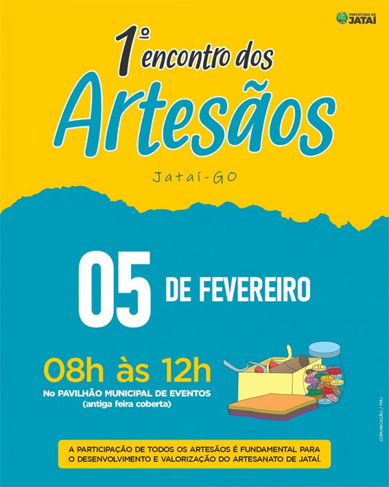 Cultura oferece 1º Encontro dos Artesãos de Jataí