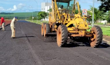 OBRAS: Prefeitura realiza recapeamento em ruas da UFJ