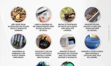 AEDES AEGYPTI: VIGILÂNCIA EM SAUDE ALERTA SOBRE OS CUIDADOS COM DOENÇAS TRANSMITIDAS PELO MOSQUITO