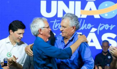 Prefeitos do PSDB anunciam apoio à reeleição de Ronaldo Caiado