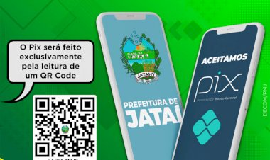 NOVIDADE: Prefeitura de Jataí receberá tributos municipais através de Pix