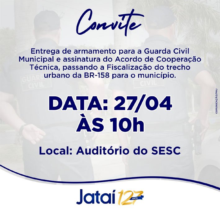 Prefeitura da início às comemorações do aniversário de Jataí