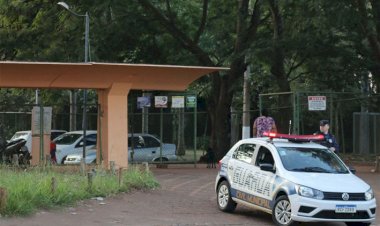 Equipe da GCM realiza patrulhamento preventivo próximo as escolas de Jataí