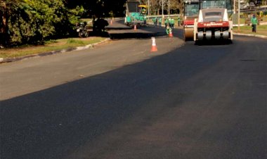 OBRAS: Novas ruas são recapeadas com o CBUQ em Jataí