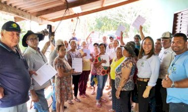 Prefeitura de Jataí acompanha o processo de titulação de moradores do Assentamento Rio Claro