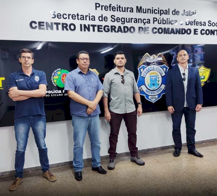 Prefeitura de Jataí realiza reunião para novas estratégias de Segurança no Município