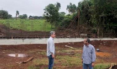 INFRAESTRUTURA: Prefeito Humberto Machado visita as obras de ligação do Bairro Dom Abel ao Jacutinga