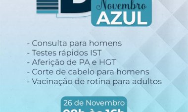 CâNCER DE PRÓSTATA: Dia “D” de Prevenção à doença será realizado neste sábado (26/11)