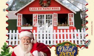Natal Jataí 2022 será inaugurado com chegada do Papai Noel