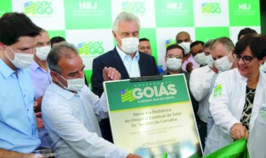 Governador Ronaldo Caiado inaugura importantes obras em Jataí