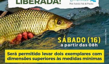SÁBADO: Abertura da temporada de pesca no Lago Bonsucesso