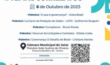 Câmara sedia Seminário Regional Governança & Temas Correlatos