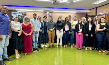 Jovem Vereador Jataiense: estudantes participam de sessão