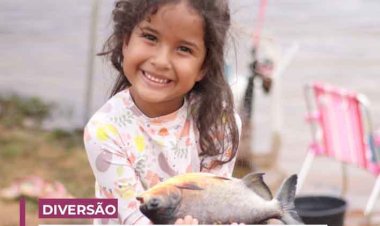 Dia das Crianças com pescaria premiada no Lago Bonsucesso