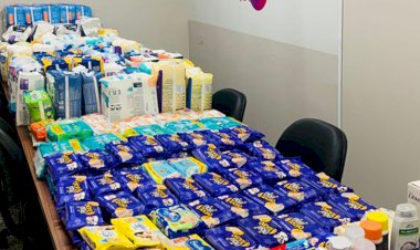 Albergue São Vicente de Paula recebe doação de centenas de produtos de higiene pessoal