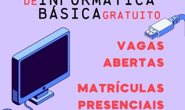 Secretaria de Cultura abre inscrições para Curso de Informática Básica