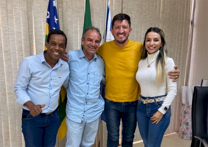 Deputado Federal Glaustin da Fokus visita Prefeito Humberto Machado