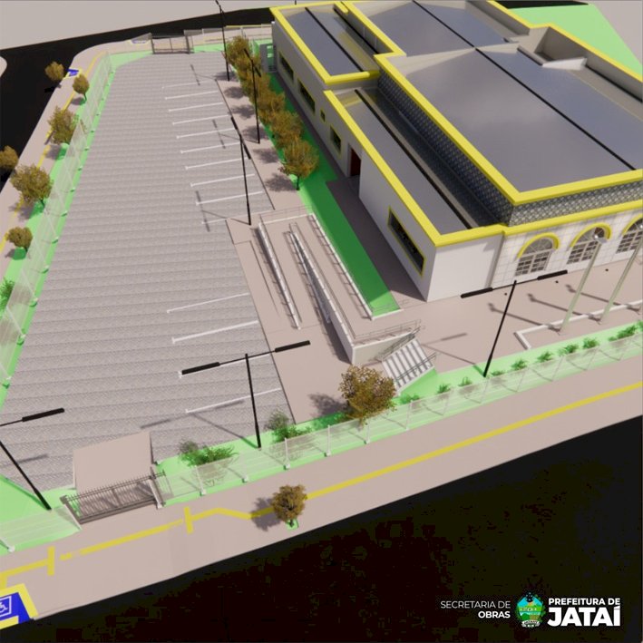 OBRAS: Estação Cidadania está sendo construída no Cidade Jardim I