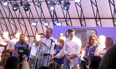 GOIÁS SOCIAL: Prefeito Humberto Machado recebe primeira-dama Gracinha Caiado e vice-governador Daniel Vilela, em Jataí