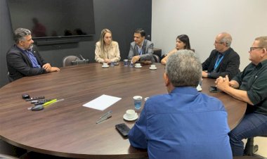 Representantes da Caixa discutem  parcerias com o município de Jataí