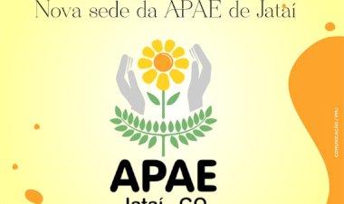 CONVITE: Nova sede da Apae de Jataí será inaugurada na segunda, (17)