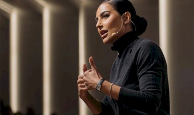 Cíntia Chagas palestra em Goiânia com as temáticas comunicação e elegância