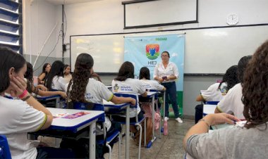 Hospital Estadual de Jataí lança Projeto HEJ Sem Fronteiras nas Escolas Estaduais