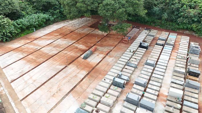 JATAÍ: Cemitério Jardim Bom Pastor passa por ampliação do espaço para sepultamento