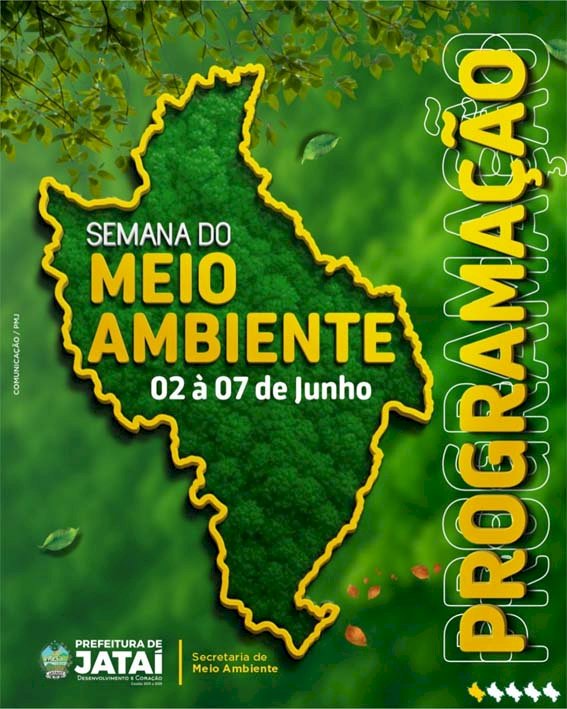 Meio Ambiente: Prefeitura celebra o Dia Mundial de Meio Ambiente de 02 a 07 de Junho