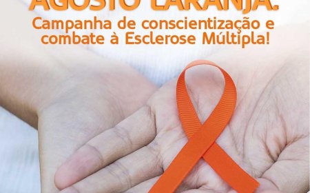 Agosto Laranja: mês de conscientização sobre a esclerose múltipla