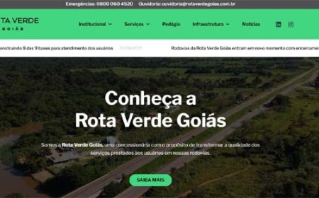 Rota Verde Goiás lança site com informações em um só lugar