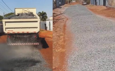 Moradores arcam com custos para reduzir a poeira no bairro